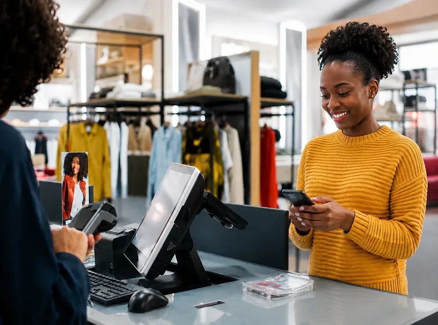 Choosing a spending rule in the MangoErrands sender app